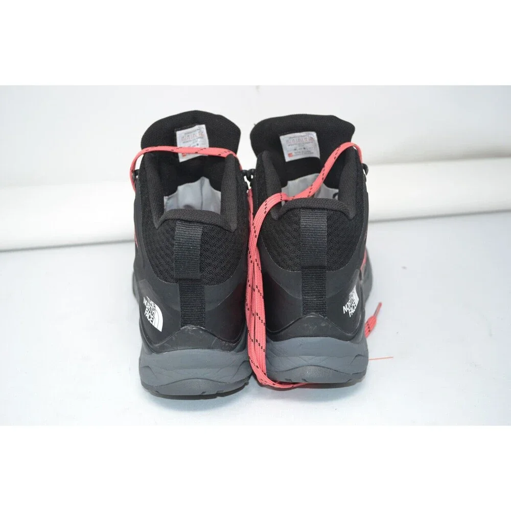 The North Face VECTIV Exploris Mid FUTURELIGHT Fiesta Red Pink Hiking Women 10.5